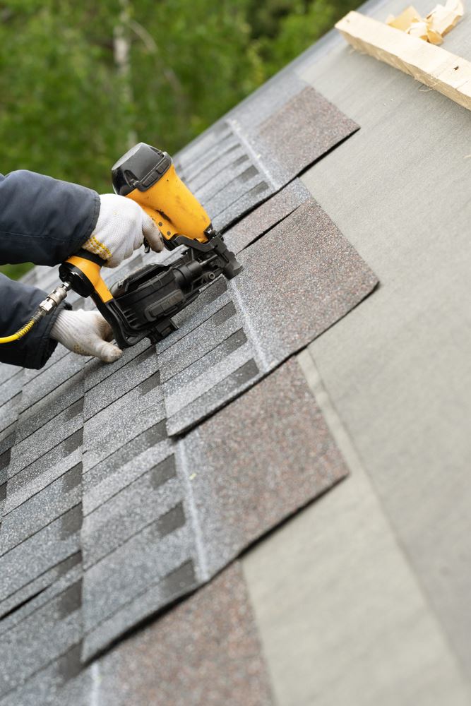 drilling tiles on roof